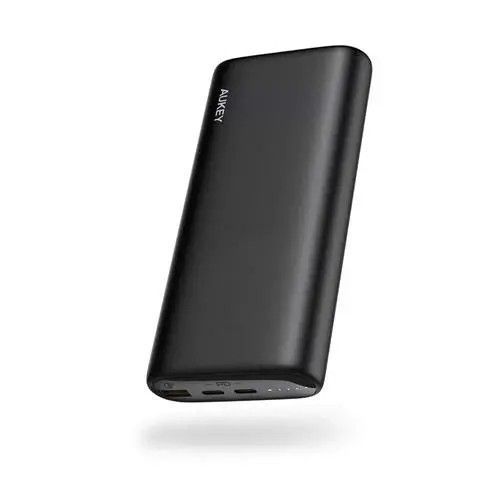Зовнішній акумулятор (павербанк) Aukey 20000mAh 65W Black (PB-Y37)