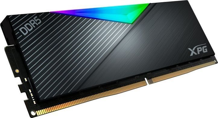 Пам'ять для настільних комп'ютерів Adata 32 GB (2x16GB) DDR5 6400 MHz XPG Lancer RGB Black (AX5U6400C3216G-DCLARBK)