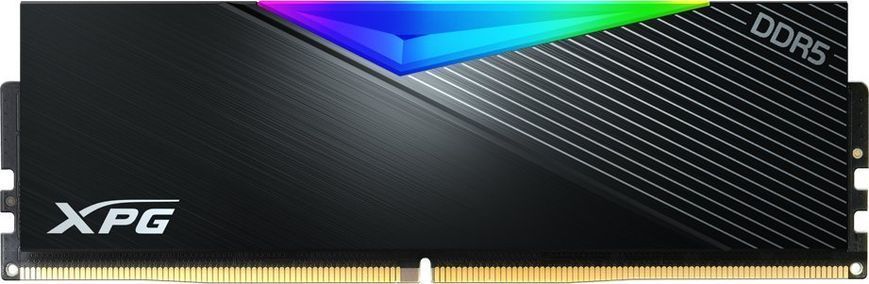 Пам'ять для настільних комп'ютерів Adata 32 GB (2x16GB) DDR5 6400 MHz XPG Lancer RGB Black (AX5U6400C3216G-DCLARBK)