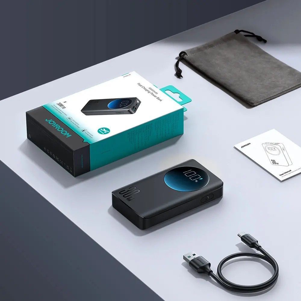 Внешний аккумулятор (павербанк) Joyroom 10000 mAh 30W (JR-PBF01)