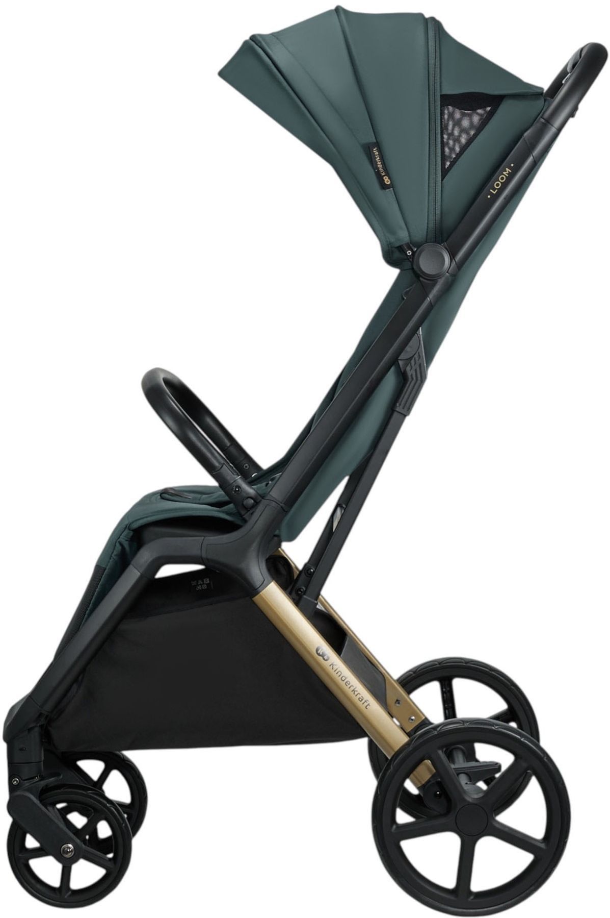 Прогулянкова коляска KinderKraft Loom Green (KSLOOM00GRE0000)