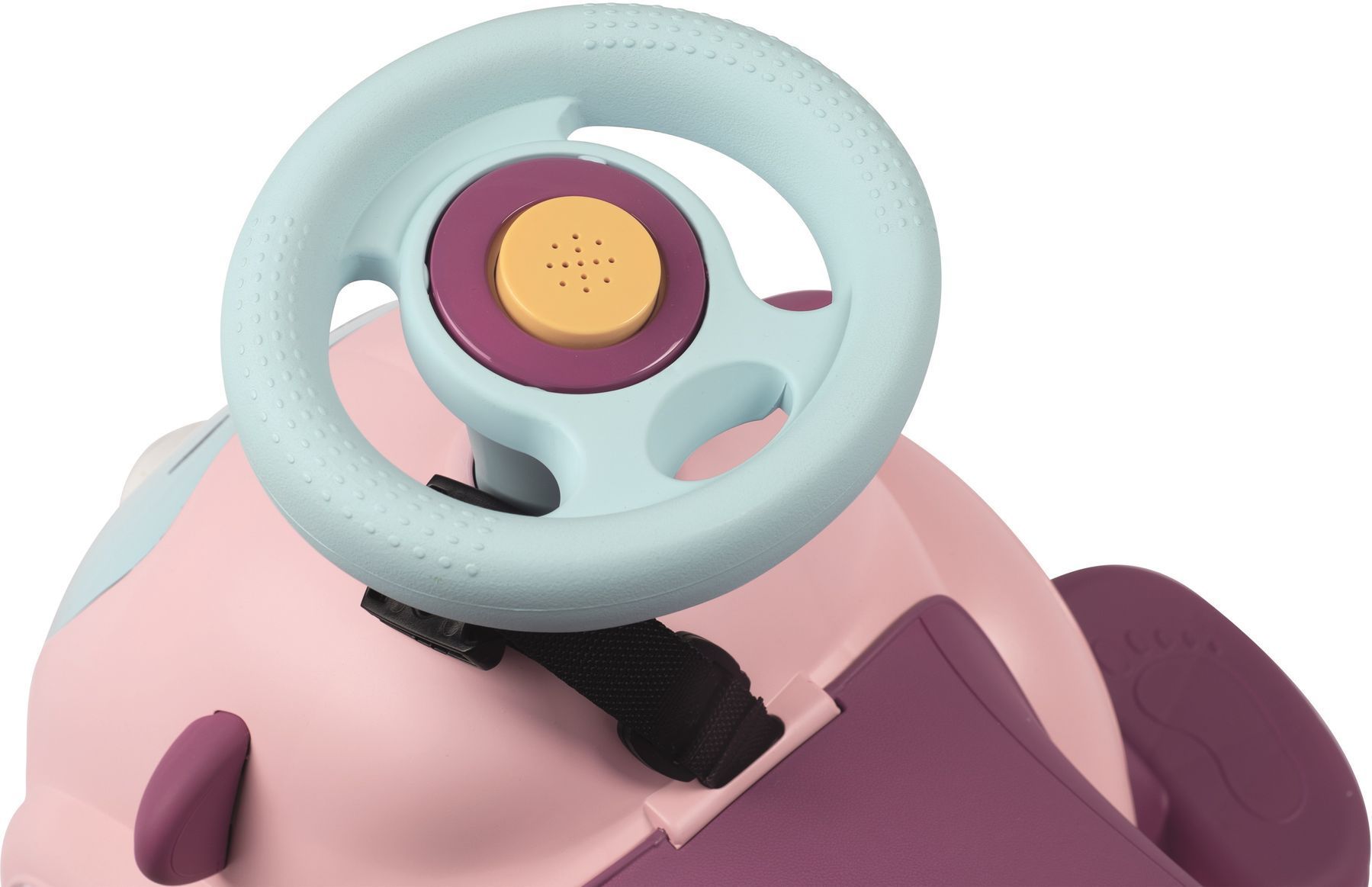 Каталка с родительской ручкой Smoby Pink (720305)