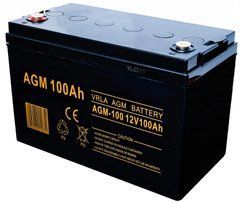 Аккумулятор для ИБП/инвертора Volt Polska FM 12V 100Ah (6AKUXAG100)
