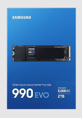 SSD накопитель Samsung 990 EVO 2 TB (MZ-V9E2T0BW)