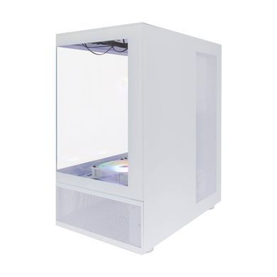 Корпус 1stPlayer Mi7-A-WH-2F7R-W-1F7-W White