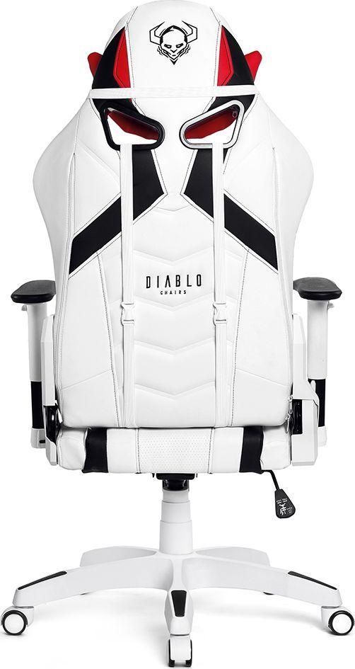 Комп'ютерне крісло для геймера Diablo Chairs X-Ray XL white