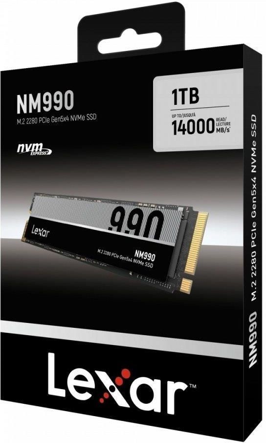 SSD накопитель Lexar NM990 1 TB (LNM990X001T-RNNNG)