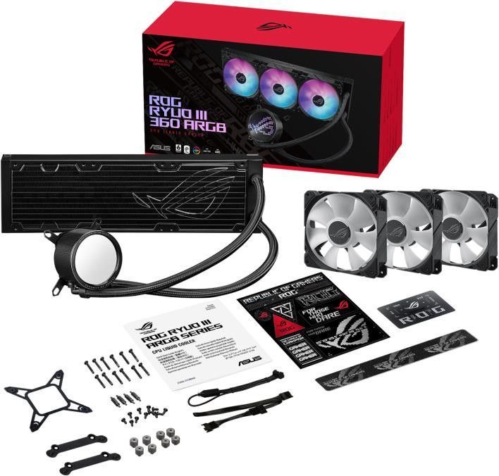 Водяне охолодження Asus Rog Ryuo III 360 ARGB (90RC00I1-M0UAY0)