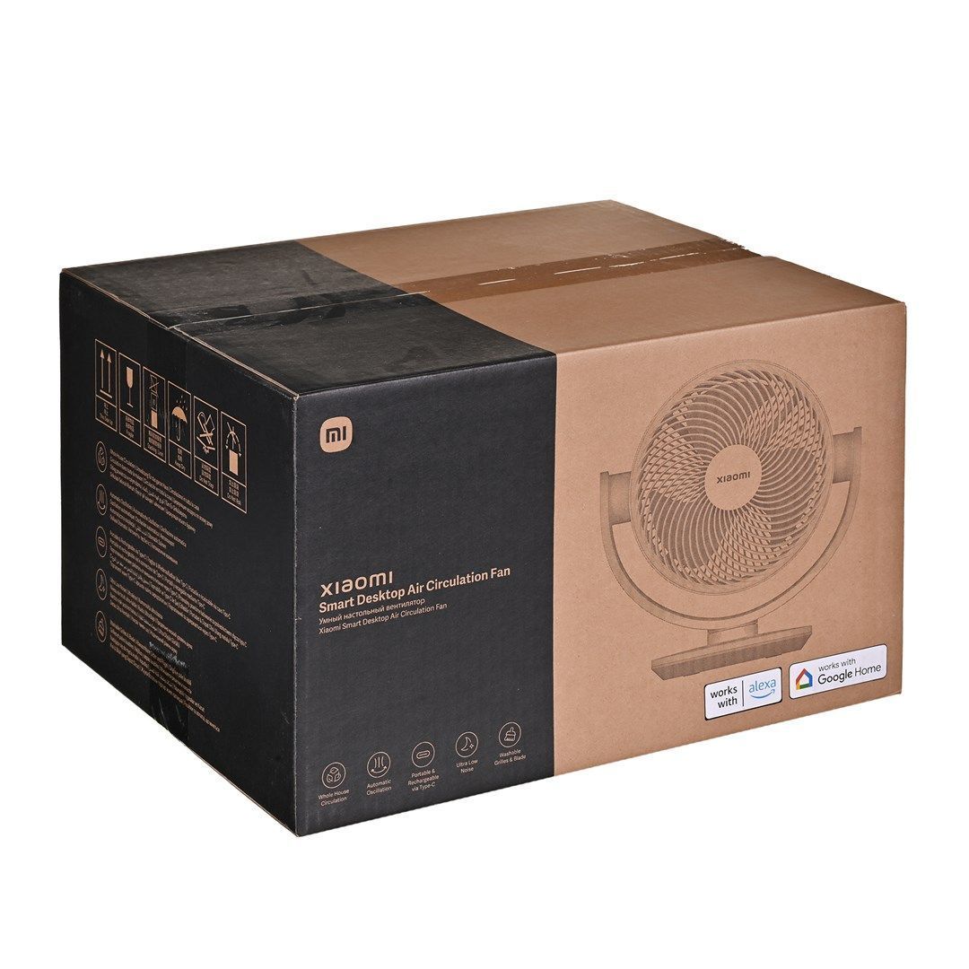 Вентилятор настільний Xiaomi Smart Desktop Fan Air Circulation White (BHR9872EU)