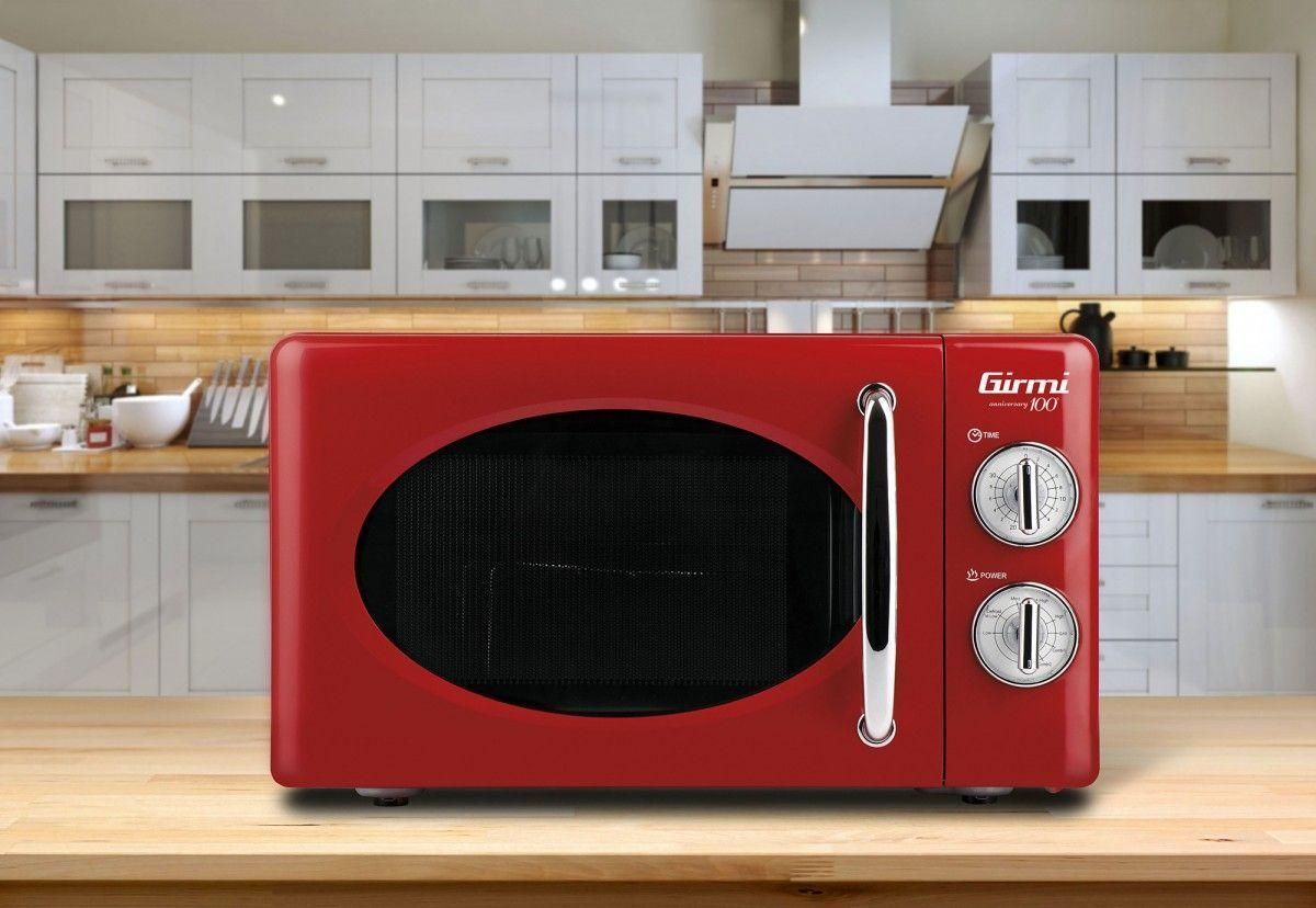 Мікрохвильовка з грилем Girmi FM21 red