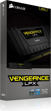 Пам'ять для настільних комп'ютерів Corsair Vengeance LPX DDR4 32 GB 2400 MHz (CMK32GX4M2A2400C14)