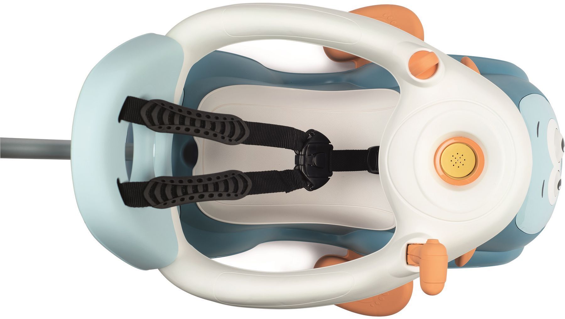 Каталка з батьківською ручкою Smoby Маестро 3 в 1, блакитний (720304)