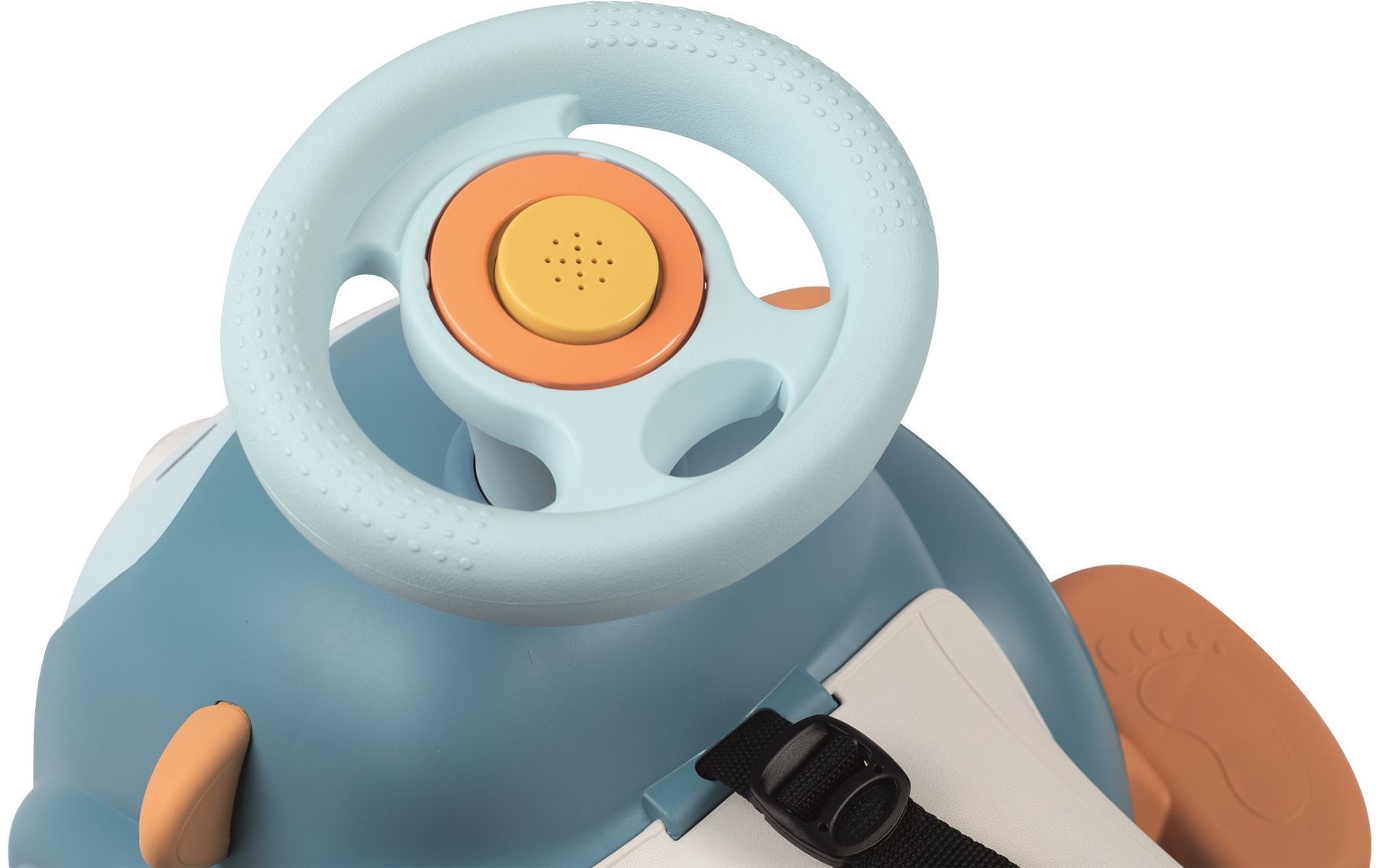 Каталка з батьківською ручкою Smoby Маестро 3 в 1, блакитний (720304)