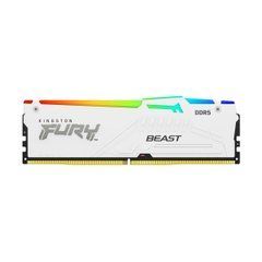 Пам'ять для настільних комп'ютерів Kingston Fury 32 GB (2x16GB) DDR5 5600 MHz Beast RGB Expo White (KF556C36BWEAK2-32)