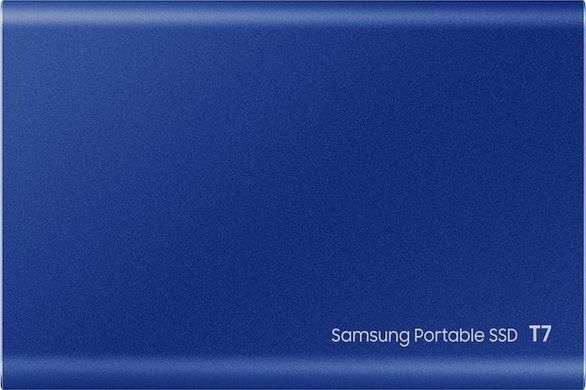 SSD накопитель Samsung T7 1 TB Indigo Blue (MU-PC1T0H/WW)