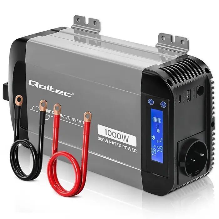 Преобразователь (инвертор) Qoltec 52688