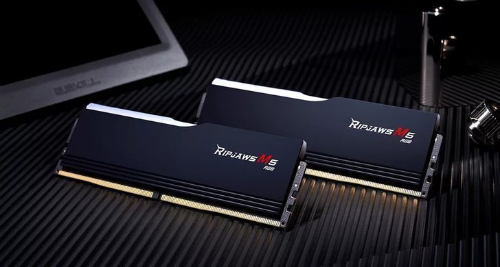 Память для настольных компьютеров G.Skill 96 GB (2x48GB) DDR5 5200 MHz Ripjaws M5 RGB (F5-5200J4040A48GX2-RM5RK)