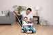 Каталка з батьківською ручкою Smoby Маестро 3 в 1, блакитний (720304)