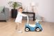 Каталка з батьківською ручкою Smoby Маестро 3 в 1, блакитний (720304)