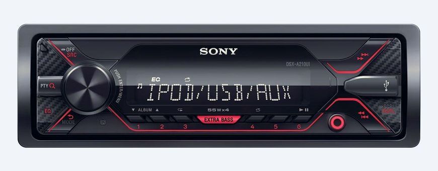 Бездискова MP3-магнітола Sony DSX-A210UI