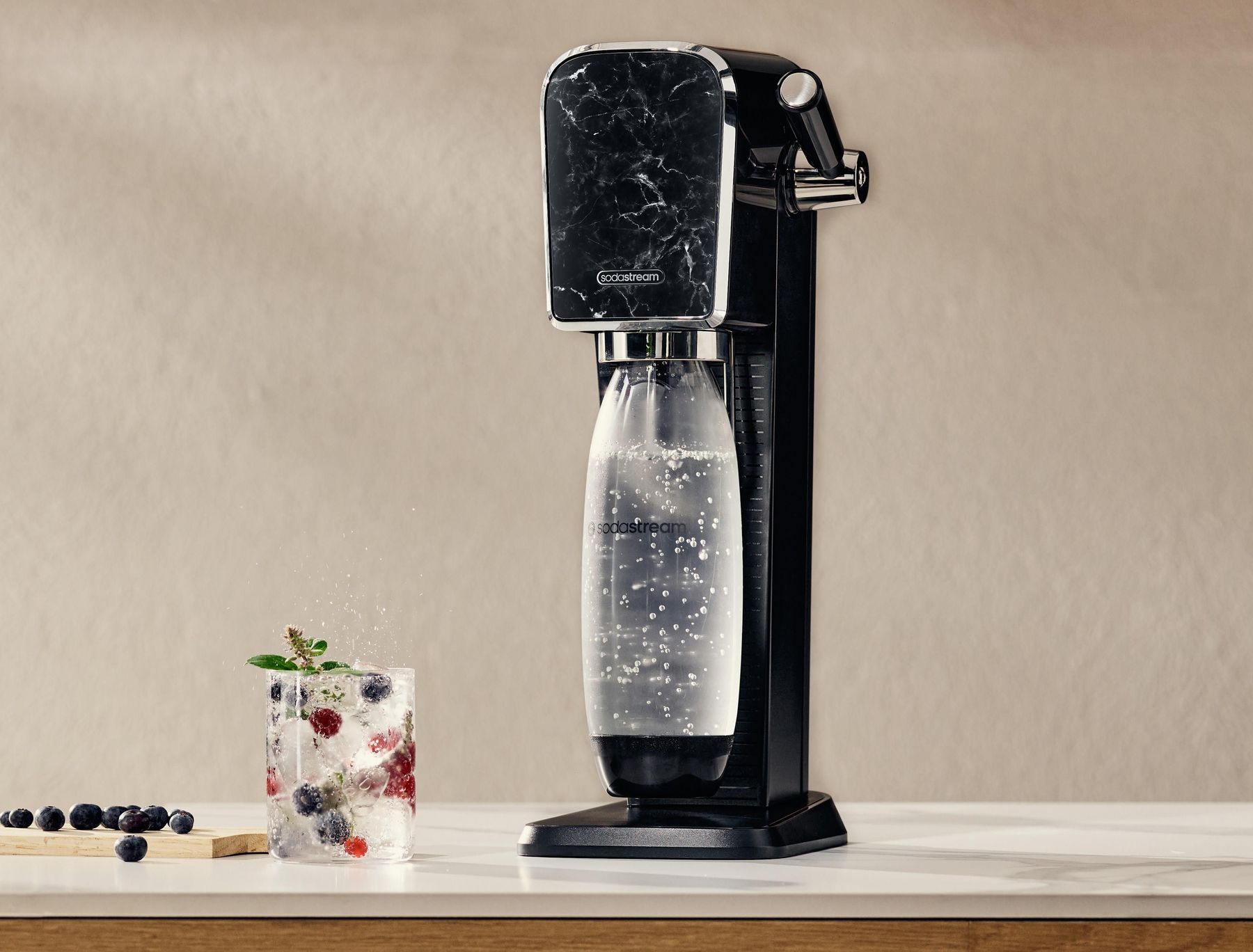 Сифон для газировки воды SodaStream Art Marble