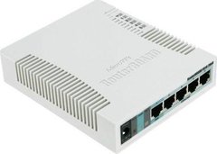 Бездротовий маршрутизатор (роутер) MikroTik RB951G-2HnD