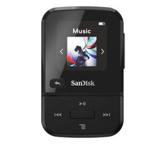 Компактный MP3 плеер Sandisk Clip Sport Go 32GB Black (SDMX30-032G-G46K)