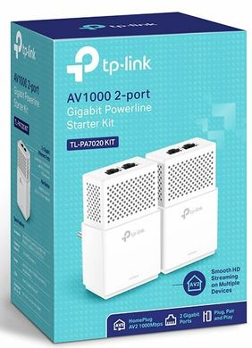 Powerline-адаптер TP-Link TL-PA7020 KIT AV1000