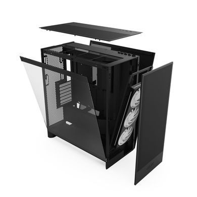 Корпус NZXT H7 Flow RGB Black (CM-H72FB-R1)