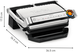 Электрогриль прижимной Tefal OptiGrill+ GC717D10