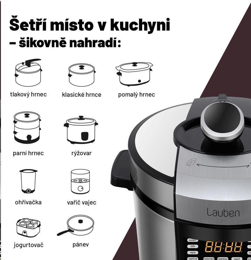 Пароварка Lauben 18SB
