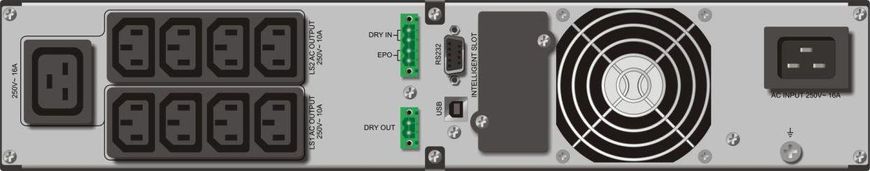 ДБЖ безперервної дії (Online) PowerWalker VFI 3000RT LCD (10120123)