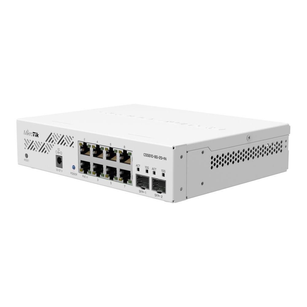 Коммутатор Smart Mikrotik CSS610-8G-2S+IN