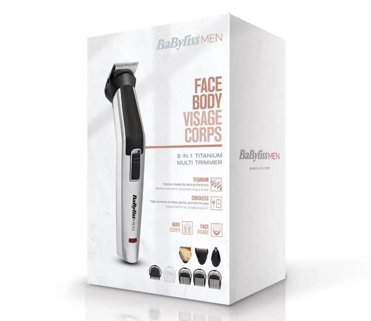 Триммер для бороды и усов BaByliss MT726E