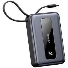 Внешний аккумулятор (павербанк) Usams US-CD243 20000mAh 65W Gray