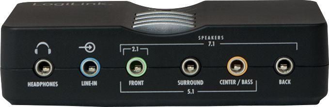 Звукова карта зовнішня LogiLink USB Sound Box 7.1 (UA0099)