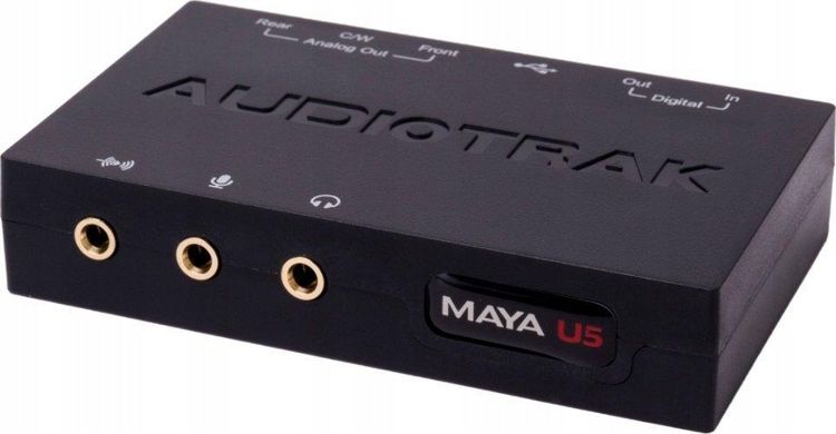 Звуковая карта внешняя Audiotrak MAYA U5 USB (8809502880002)