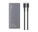 Зовнішній акумулятор (павербанк) Usams 30000mAh 65W 2xQC3.0+PD Fast Charge (CMXLOGTC01)