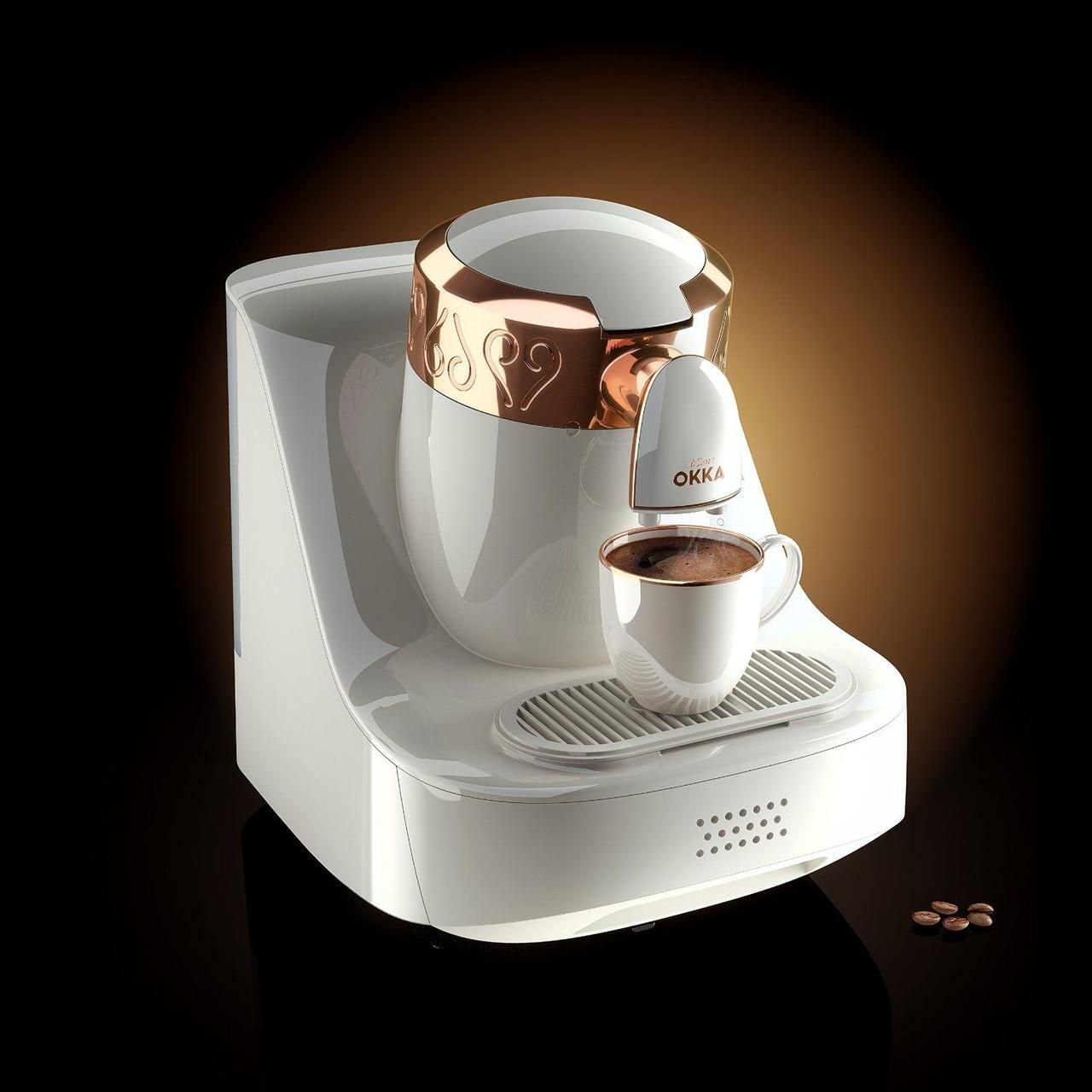 Кавомашина автоматична Arzum OKKA Turkish Coffee Machine White OK001W