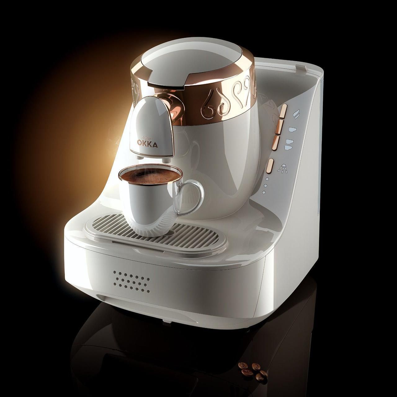 Кавомашина автоматична Arzum OKKA Turkish Coffee Machine White OK001W