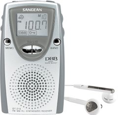 Радіоприймач Sangean DT-210 silver