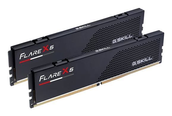 Память для настольных компьютеров G.Skill 64 GB (2x32GB) DDR5 6000 MHz Flare X5 Matte Black (F5-6000J2836G32GX2-FX5)
