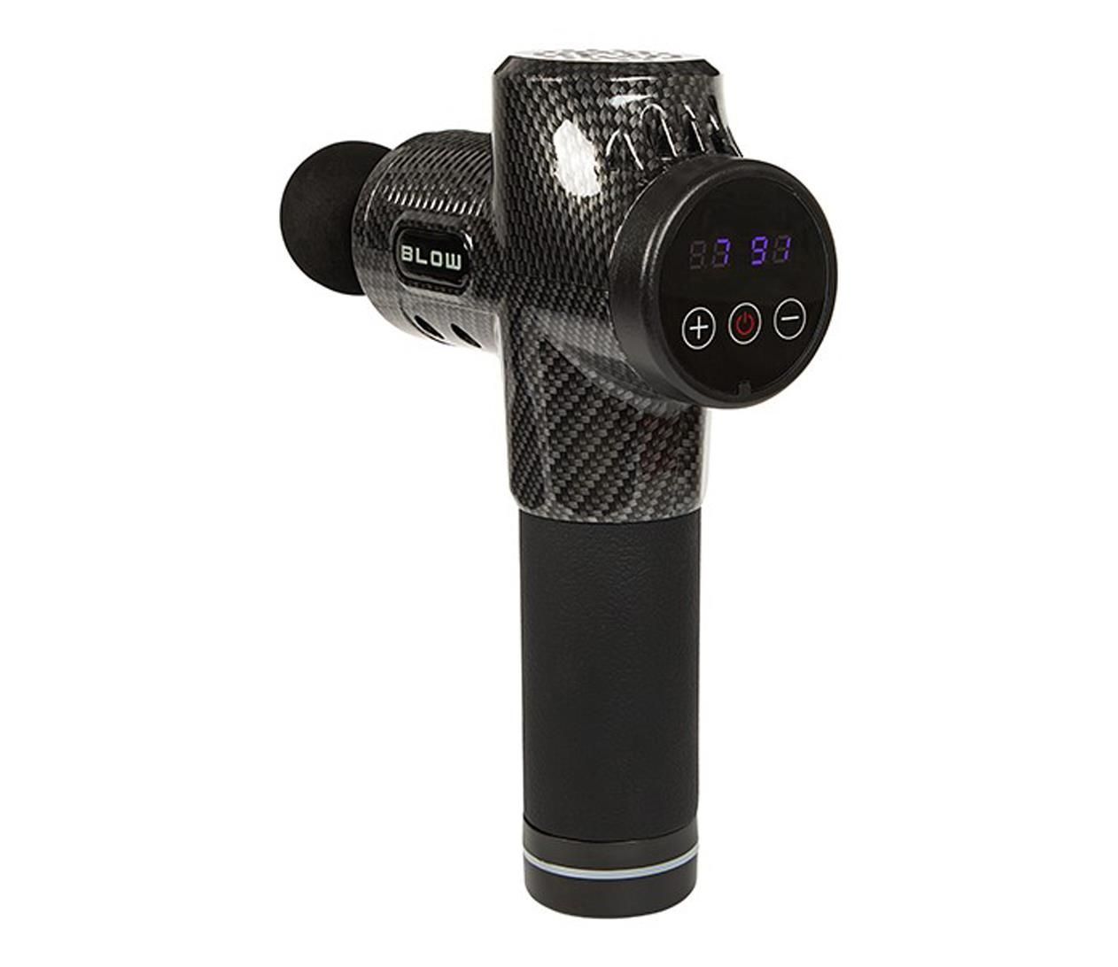 Перкуссионный массажер Blow Wave 4000 Black