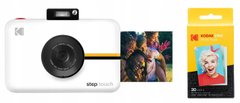Фотокамера миттєвого друку Kodak Step Touch White + 20 картриджів