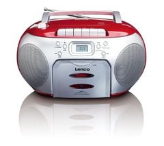 Радіоприймач Lenco SCD-420 (red)