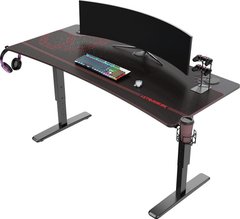 Геймерский игровой стол Ultradesk Cruiser Red (UDESK-CR-RD)