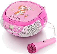 Бездискова MP3-магнітола Gogen Maxipes Fik Pink