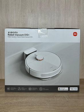 Робот-пилосос з вологим прибиранням Xiaomi Mi Robot Vacuum S10+ White