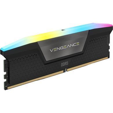 Пам'ять для настільних комп'ютерів Corsair 32 GB (2x16GB) DDR5 6400 MHz Vengeance RGB (CMH32GX5M2B6400C32)