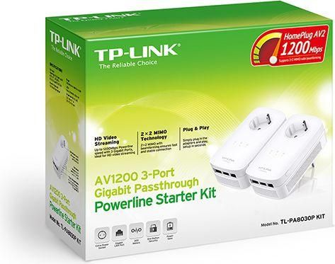 Powerline-адаптер TP-Link TL-PA8030P Kit